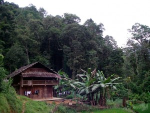 H'mong house, Na Nheo, Van Ban, Lao Cai, Vietnam-2 copy